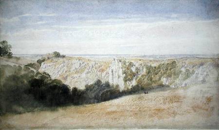 View near the Cheddar Gorge od Francis Danby