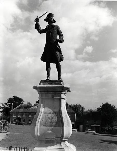 Statue of Major General James Wolfe (1727-59) od Francis Derwent Wood