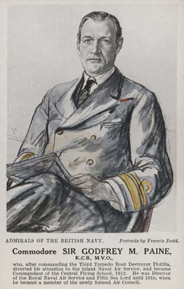 Commodore Sir Godfrey M Paine od Francis Dodd