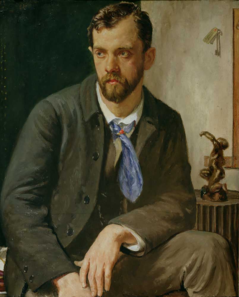 Portrait of Charles Holden (1875-1960) od Francis Dodd