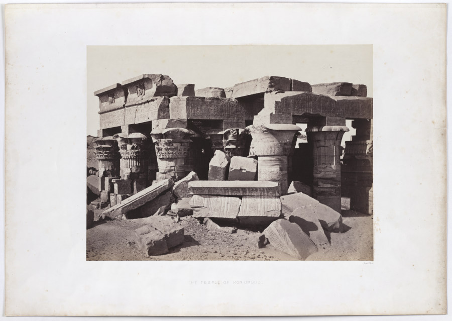 Temple of Kom Ombo in Upper Egypt od Francis Frith