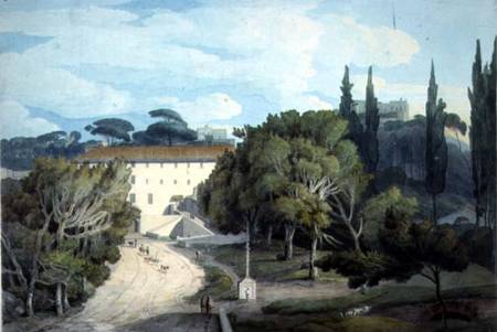 The Convent of St. Eufebio, near Naples od Francis Towne