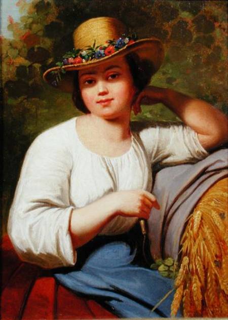 Portrait of a country girl od Francis Wheatley