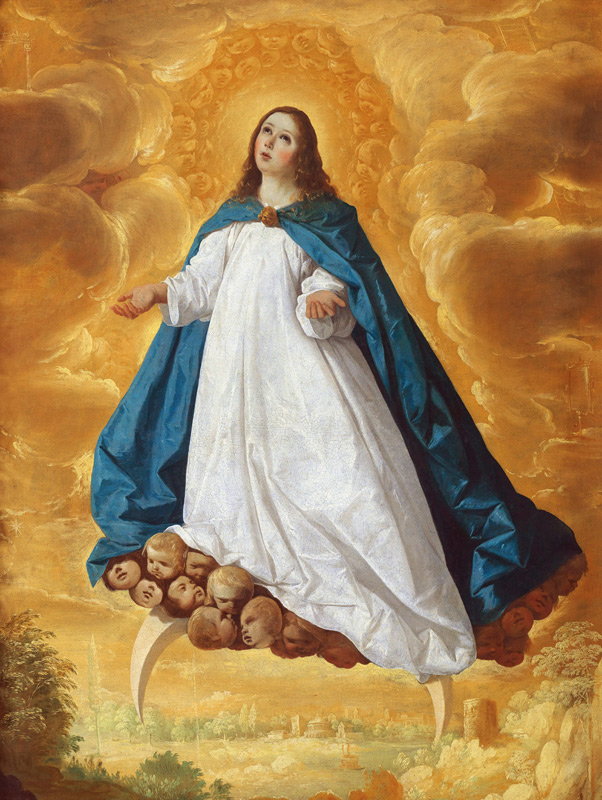 The Immaculate Conception od Francisco de Zurbarán (y Salazar)