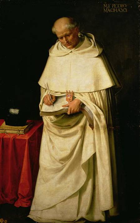 Brother Pedro Machado (d.1604) od Francisco de Zurbarán (y Salazar)