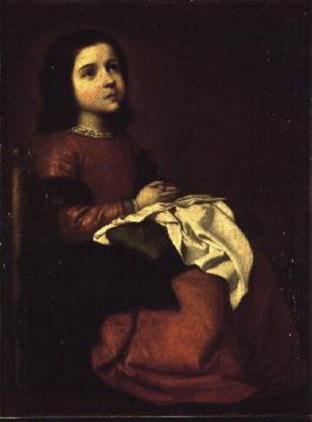 The Childhood of the Virgin od Francisco de Zurbarán (y Salazar)
