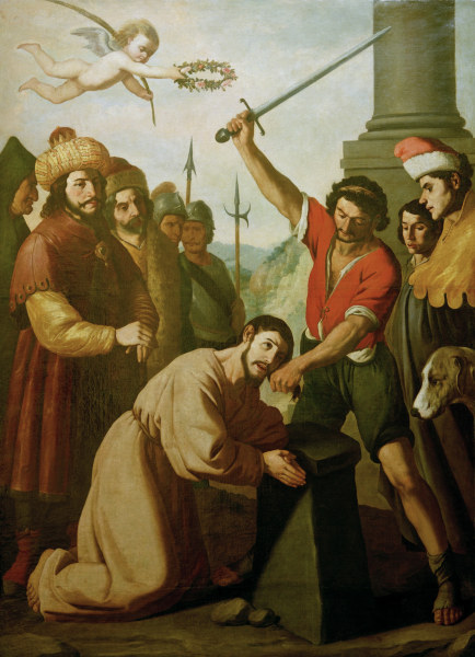 F.de Zurbarán, Martyrdom of St James od Francisco de Zurbarán (y Salazar)