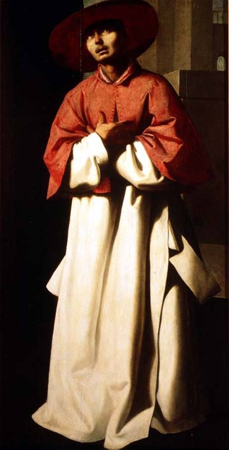 Portrait of Beato Nicolas Albergati od Francisco de Zurbarán (y Salazar)