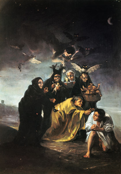 The Witches' Sabbath od Francisco José de Goya