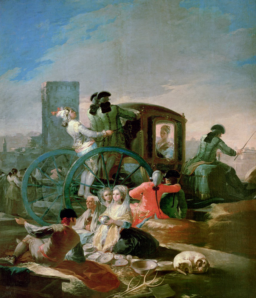 The Dish Seller od Francisco José de Goya
