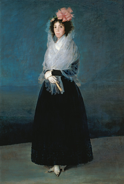 Portrait the Comtesse del Carpio od Francisco José de Goya