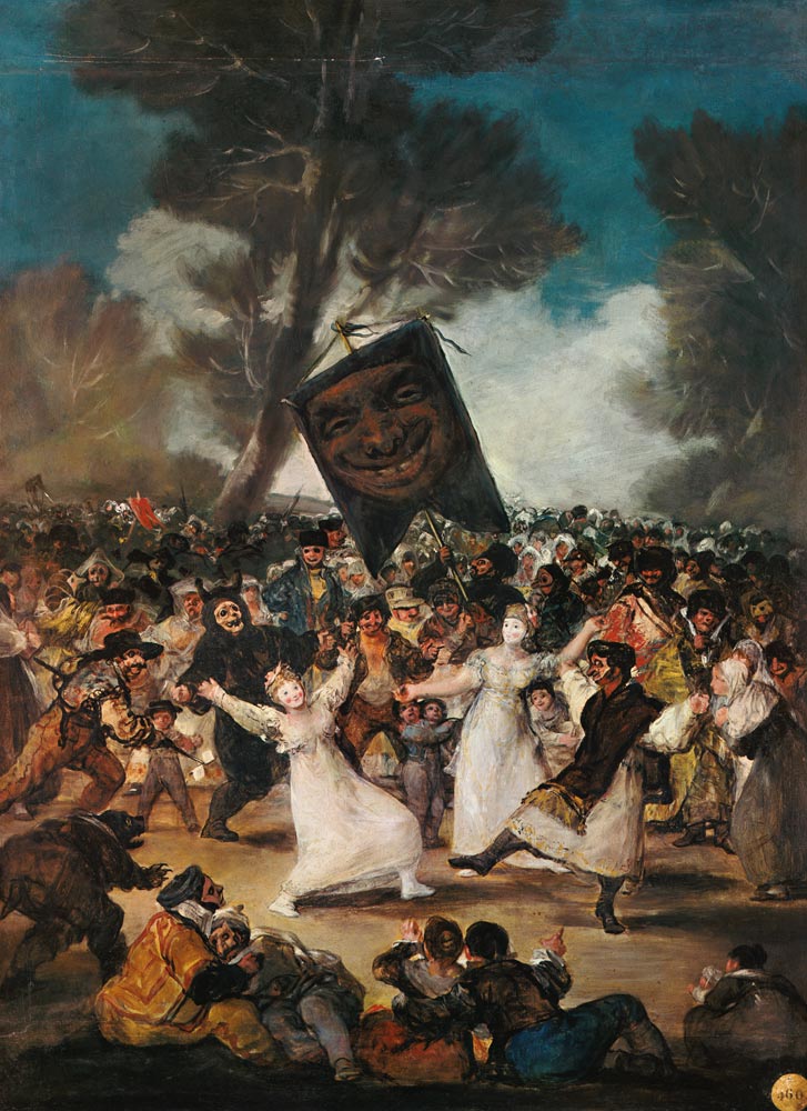 El entierro de sardina, F.de Goya od Francisco José de Goya