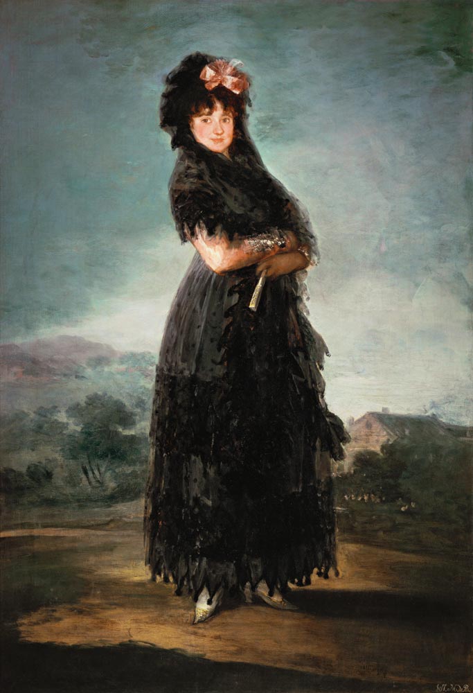 Mariana Waldstein, Marquise de Santa Cruz od Francisco José de Goya