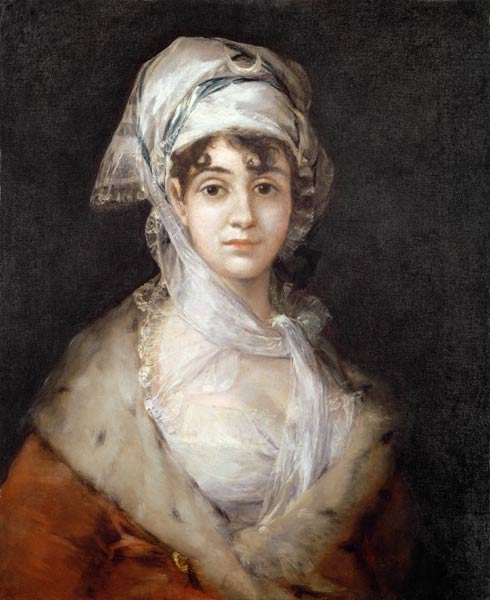 Portrait of Antonia Zarate od Francisco José de Goya