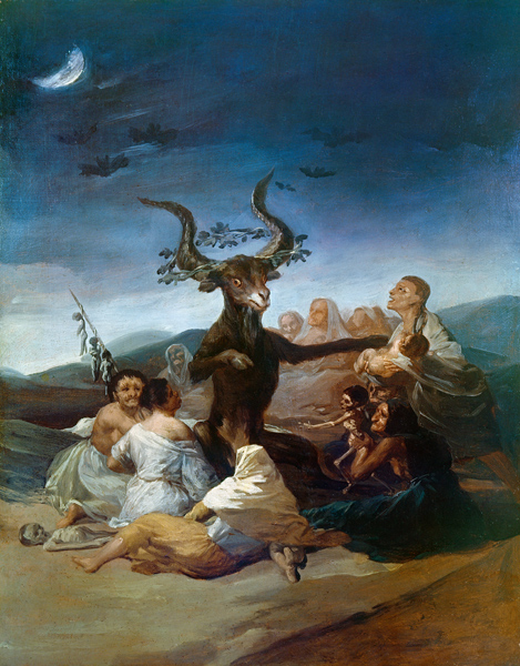 The Witches' Sabbath od Francisco José de Goya