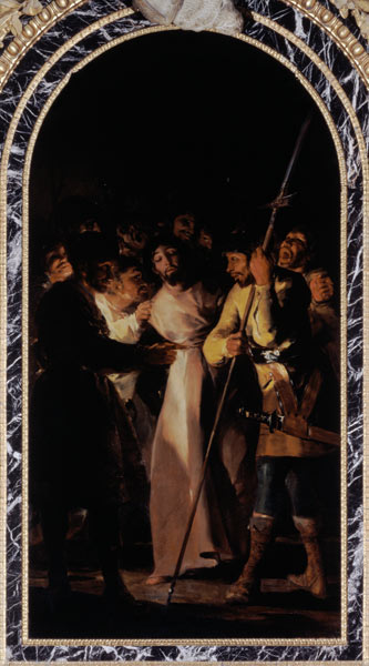 The Arrest of Christ od Francisco José de Goya