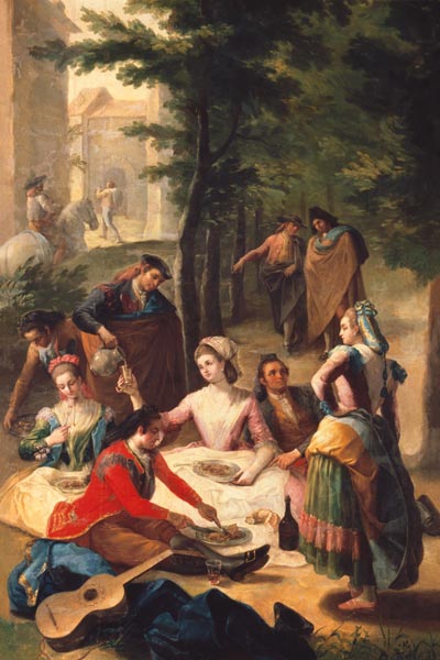 D?Šjeuner sur lherbe od Francisco José de Goya