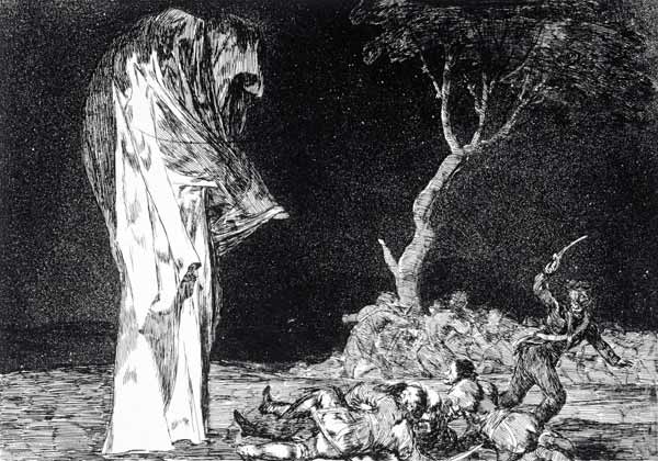 Disparate de miedo od Francisco José de Goya