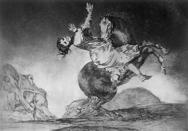 El caballo raptor od Francisco José de Goya