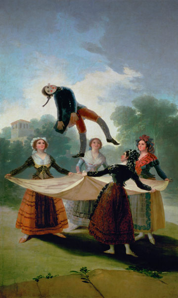 El Pelele (The Puppet) od Francisco José de Goya