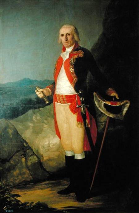 General Jose de Urrutia (1739-1803) od Francisco José de Goya
