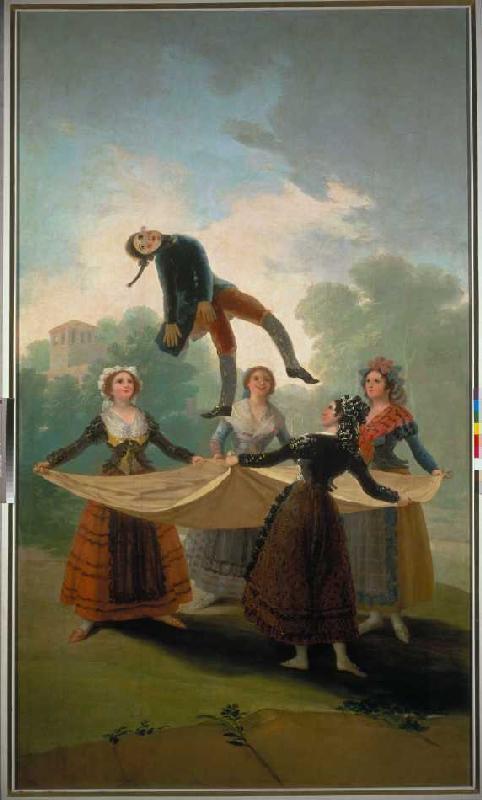 The jumping jack od Francisco José de Goya