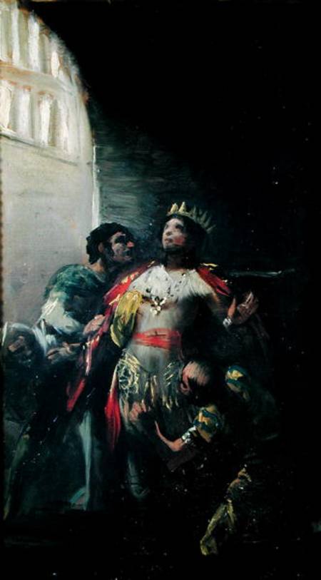 St. Hermengild (d.585) in Prison od Francisco José de Goya