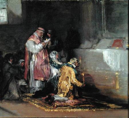 The Ill-Matched Marriage od Francisco José de Goya