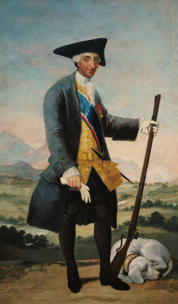King Charles III as a Huntsman od Francisco José de Goya