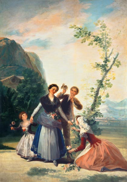Las Floreras od Francisco José de Goya