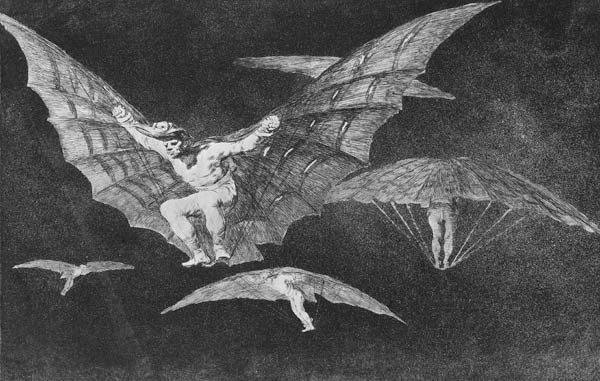 Modo de volar od Francisco José de Goya