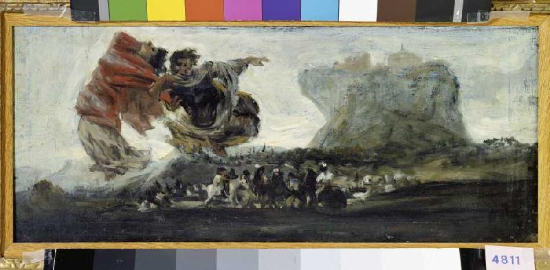 Fantastic vision od Francisco José de Goya