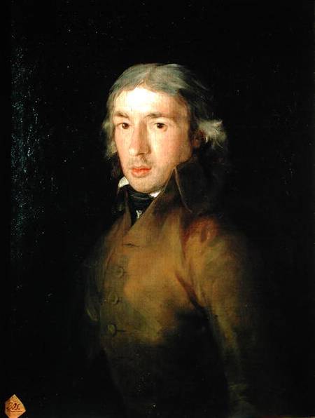 Portrait of Leandro Fernandez de Moratin (1760-1828) od Francisco José de Goya