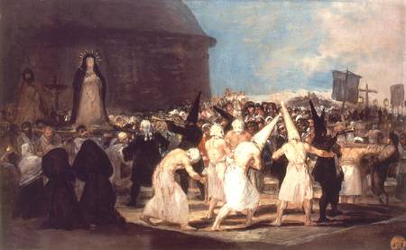 Procession of Flagellants od Francisco José de Goya