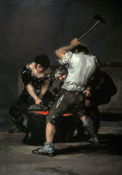 The Forge od Francisco José de Goya