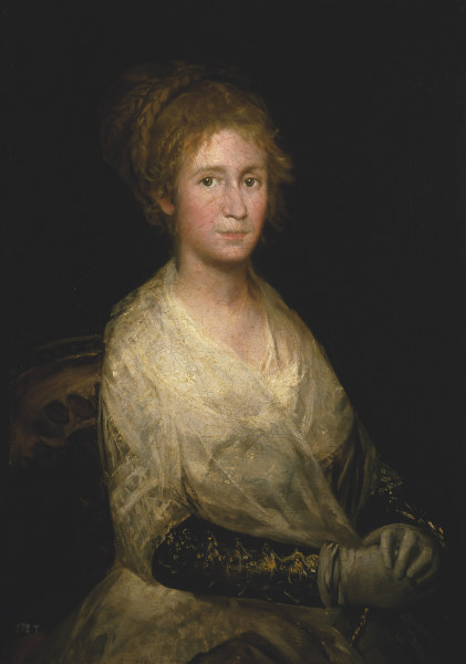 Unknown woman (Josefa Bayeu) od Francisco José de Goya