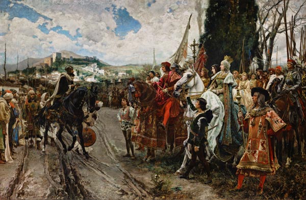 The Capitulation of Granada od Francisco Pradilla y Ortiz