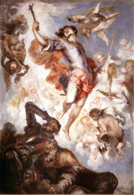 The Triumph of St. Hermengild od Francisco the Younger Herrera