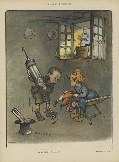 Illustration for Le Rire od Francisque Poulbot