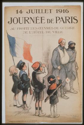 Journée de Paris. 14 Juillet 1916