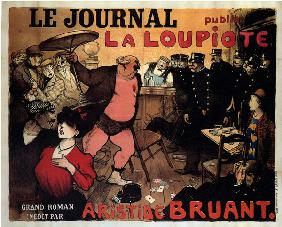 Le Journal publie La Loupiote, Grand roman par Aristide Bruant