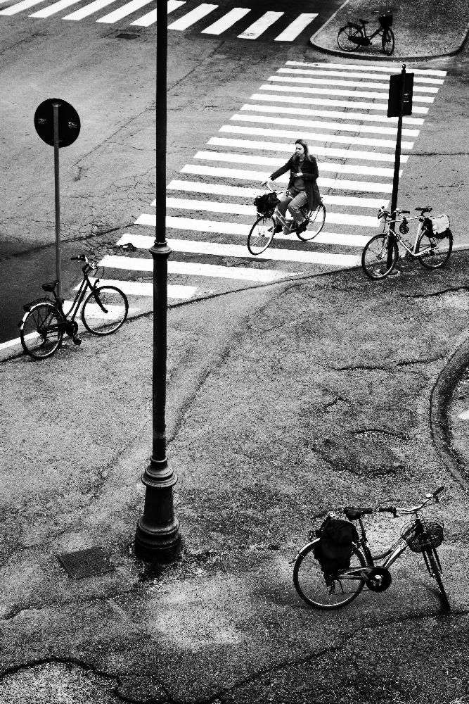 five city bikes od Franco Maffei