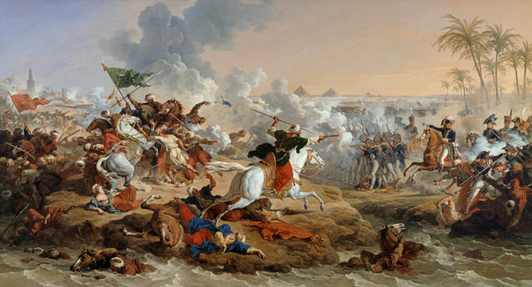 Bataille des Pyramides, 21 juillet 1798 od Francois André Vincent