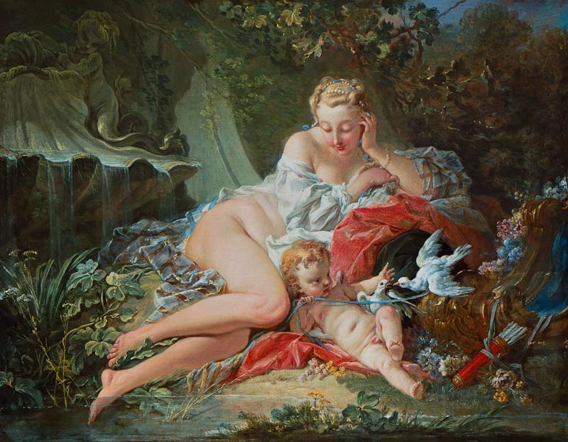 Venus and Amor od François Boucher