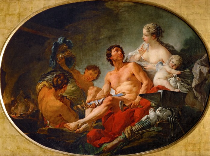 The Forge of Vulcan od François Boucher