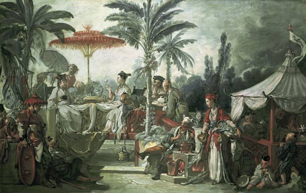Chinese Emperors Feast od François Boucher