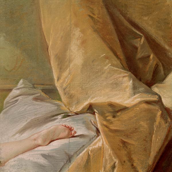 The Foot of Miss O''Murphy (study) od François Boucher