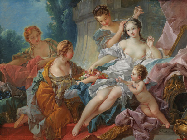 The toilet of Venus. od François Boucher