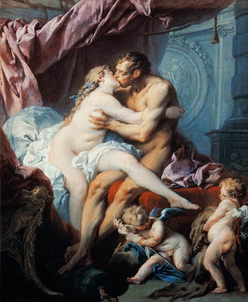 Hercules and Omphale od François Boucher