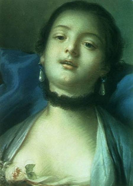 Portrait of a Woman od François Boucher